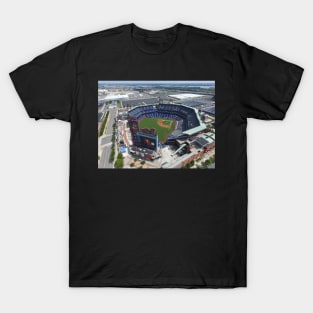 Phillies Citizens Bank Park Aerial T-Shirt